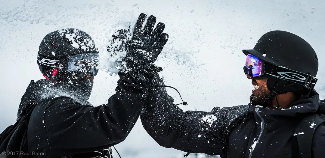 A photograph titled Snow Five