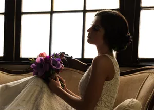 A photograph titled In the abbey