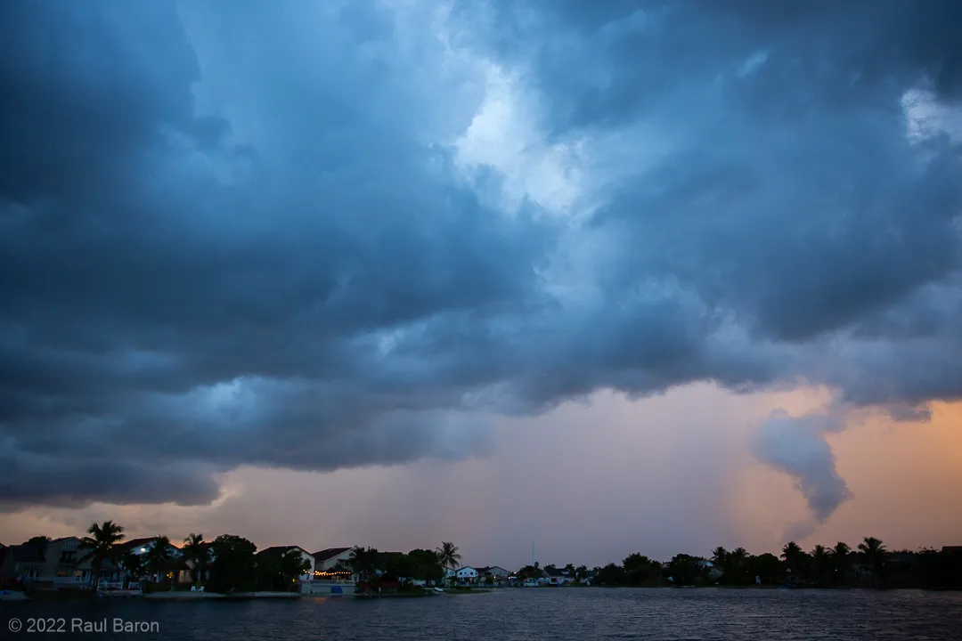 A photograph titled Storm